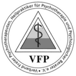 Siegel: Verband Freier Psychotherapeuten, Heilpraktiker für Psychotherapie und Psychologischer Berater e.V. (VFP) Siegel: Verband Freier Psychotherapeuten, Heilpraktiker für Psychotherapie und Psychologischer Berater e.V. (VFP)