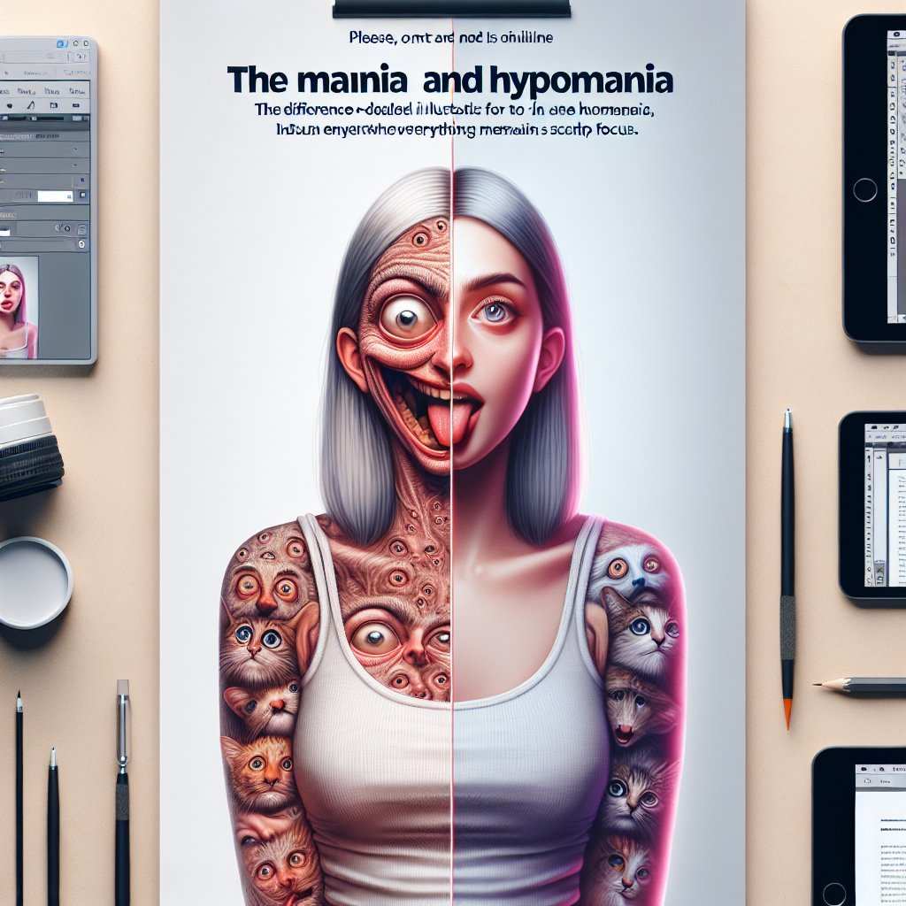 Was ist der Unterschied zwischen Manie und Hypomanie?