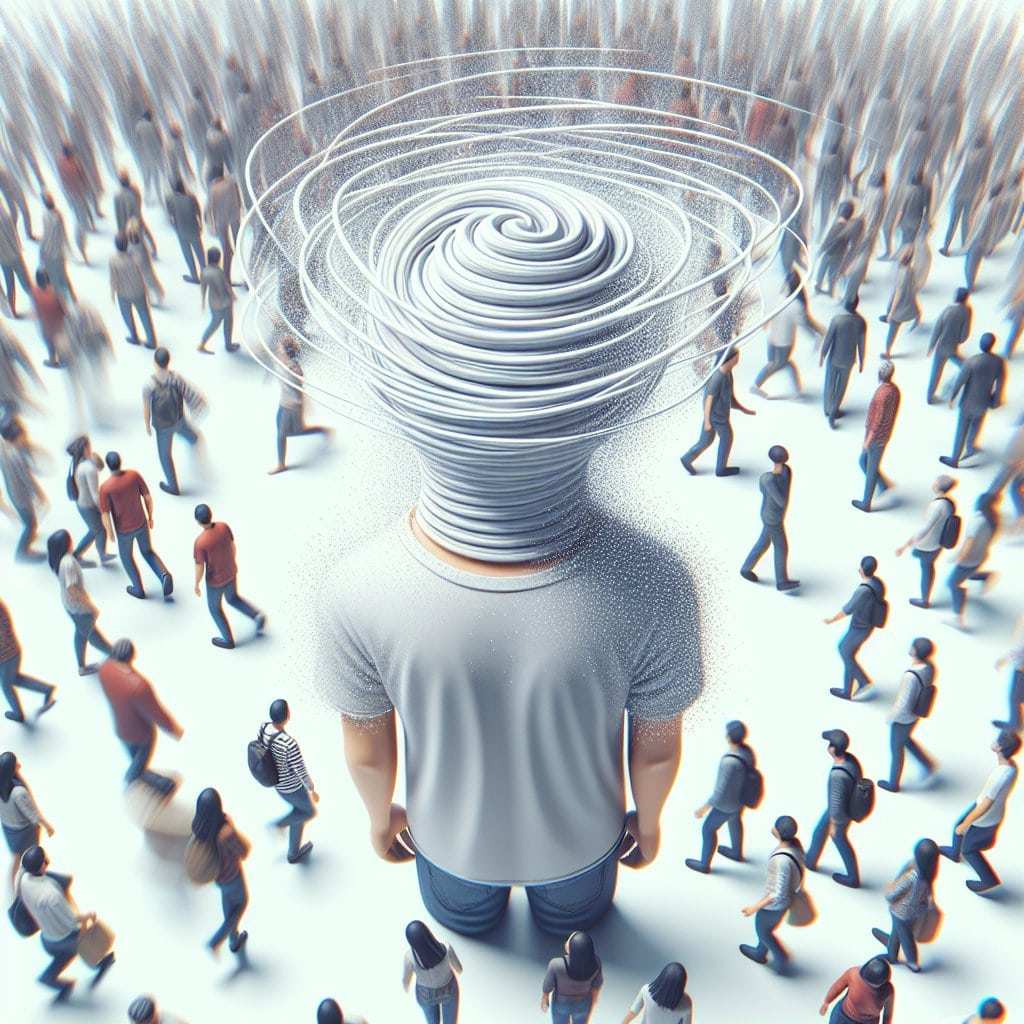 Warum wird mir schwindelig in Menschenmengen?