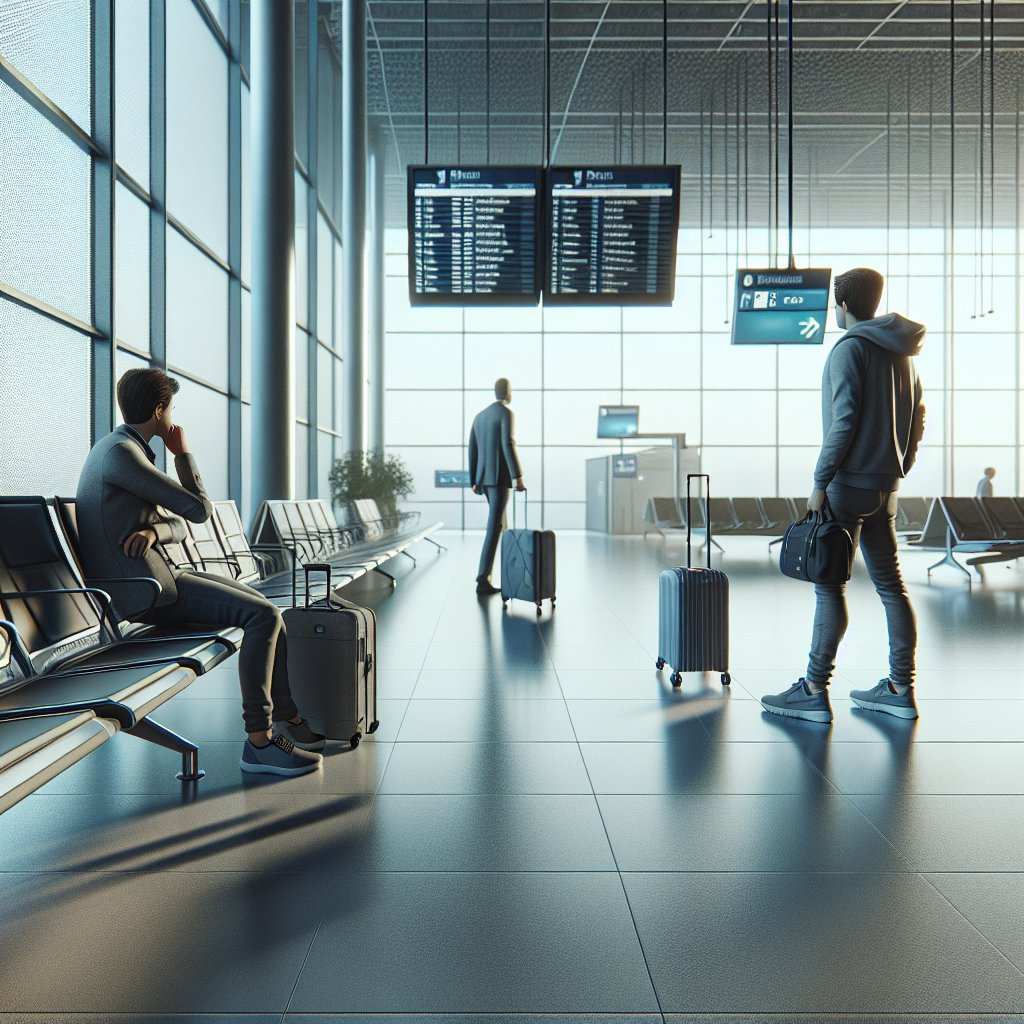 Warum bekomme ich Angst im Flughafen vor dem Flug?