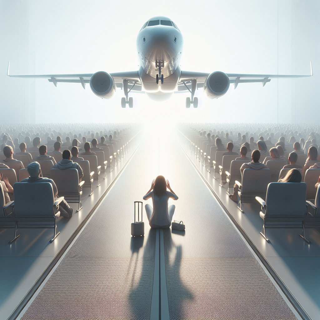 Warum bekomme ich Panik bei der Landung im Flugzeug?