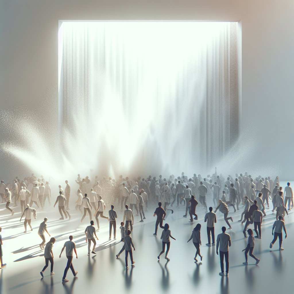 Welche körperlichen Symptome treten in Menschenmengen auf?