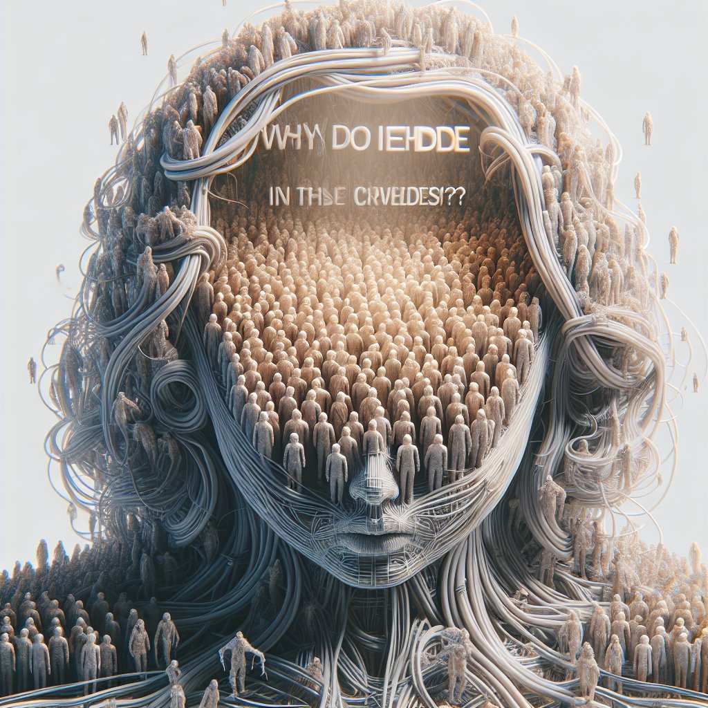 Warum zittere ich in Menschenmengen?